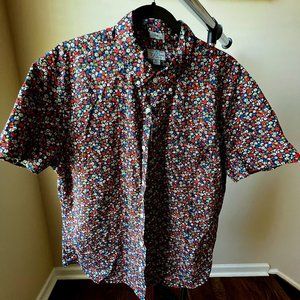 Men's J Crew S/S Button Down - Size XL Slim NWT